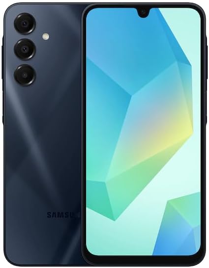 Samsung Galaxy A16 5G, 128GB, Blue Black - Locked to T-Mobile (Renewed)