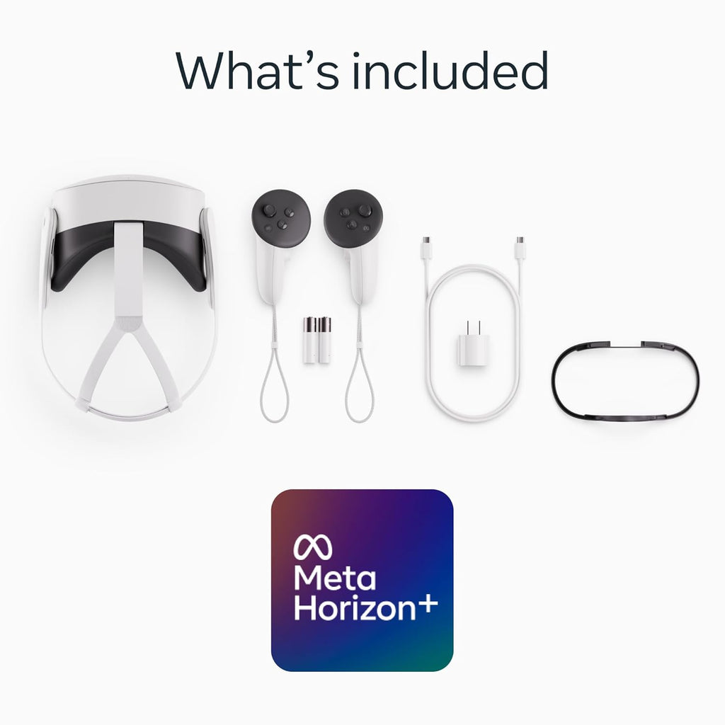 Meta Quest 3S 256GB | VR Headset — Thirty-Three Percent More Memory — 2X Graphical Processing Power — Virtual Reality Without Wires — Access to 40+ Games with a 3-Month Trial of Meta Horizon+ Included
