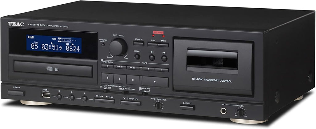 TEAC AD-850 Cassette Deck CD Player