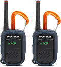 Rocky Talkie Mountain Radio - Long Range Walkie Talkie, FRS Handheld Radio, 4 Day Battery Life, Max Durability, 2 Pack