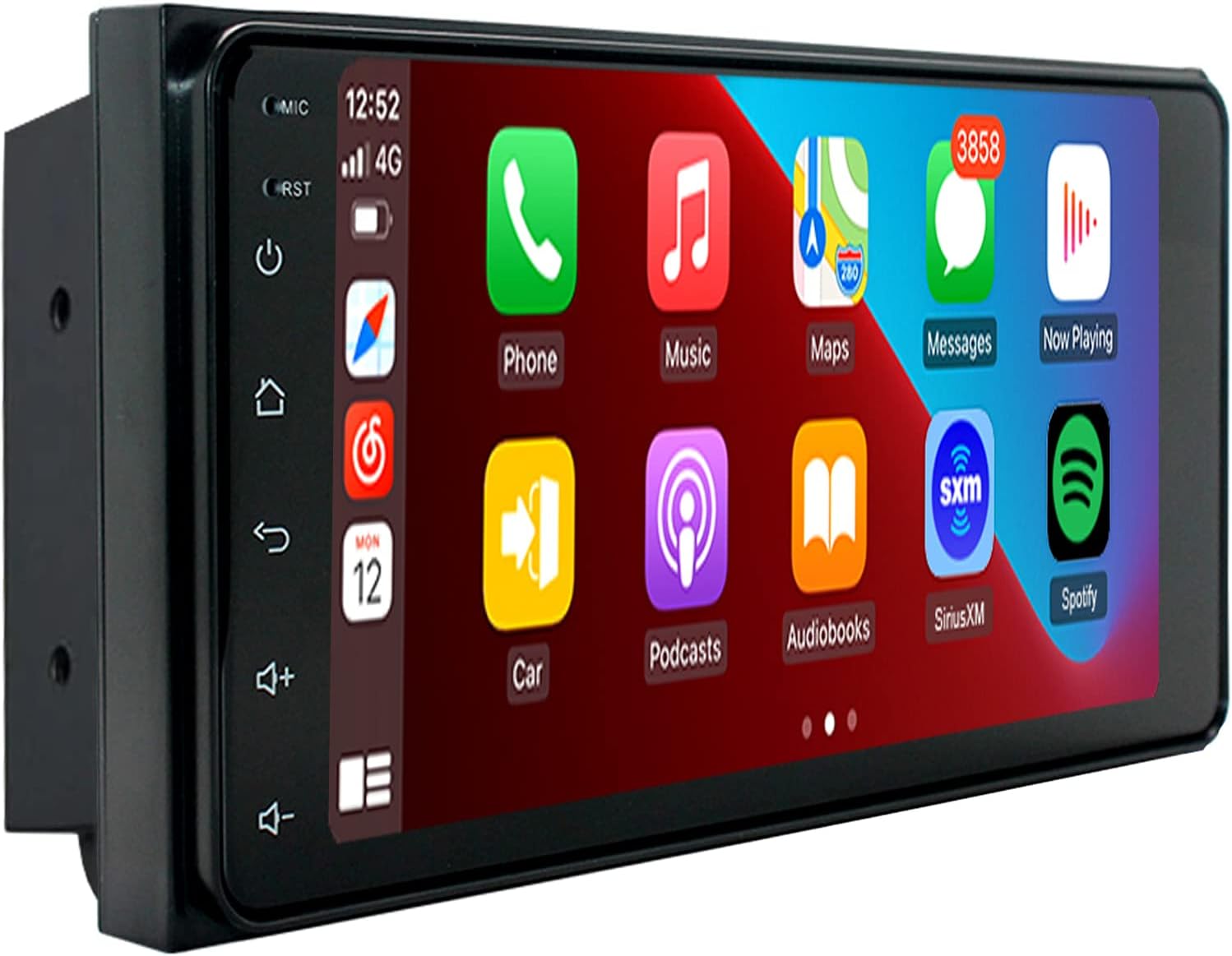 For Toyota Radio upgrade 4Runner 2003-2009 Tundra 2003-2006 Sequoia 2003-2007 Android Stereo replacement IPS touch screen steering wheel control build in wireless carplay Android Auto Free camera