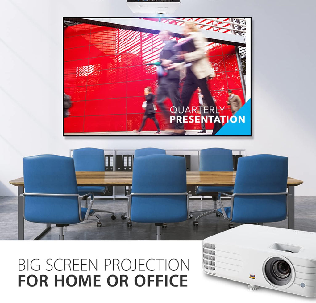 ViewSonic PG701WU 3500 Lumens WUXGA Projector with Vertical Keystone Dual 3D Ready HDMI Inputs and Low Input Latency for Home and Office