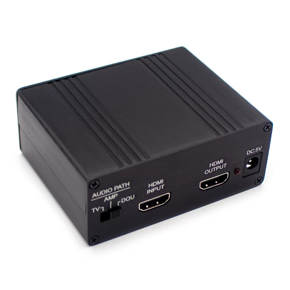 HDMI Audio Extractor Converter with I2S/DSD/Coaxial/Optical Output, 4K 3D MHL Support, HDMI I2S for DAC