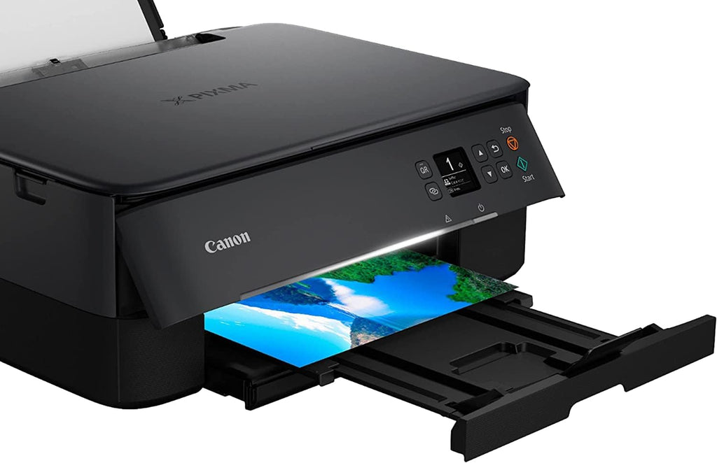 Canon PIXMA TS6420a All-in-One Wireless Color Inkjet Printer, Black - Print Copy Scan - 1.44" OLED Display, 13.0 ipm, 4800 x 1200 dpi, Auto 2-Sided Printing, 8.5 x 14