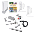 Wii Console Bundle (White) with Wii Play Game (2 Players) -Smart TV Ready (Renewed)
