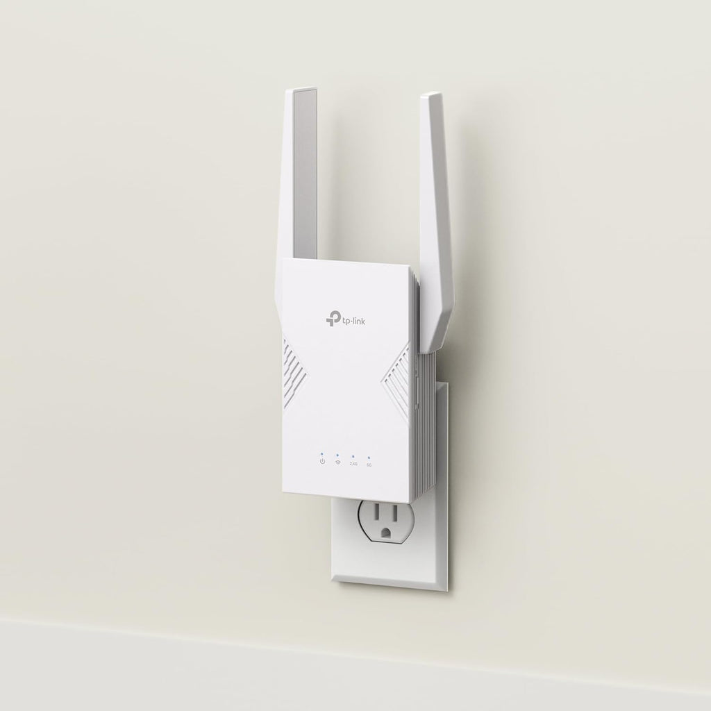 TP-Link BE3200 Wi-Fi 7 Range Extender RE223BE w/Ethernet Port | 3.2 Gbps Dual-Band Wireless Repeater | Internet Signal Booster for Home | Up to 2400 sq.ft, 64 Devices | MLO, EasyMesh | No 6 GHz Band