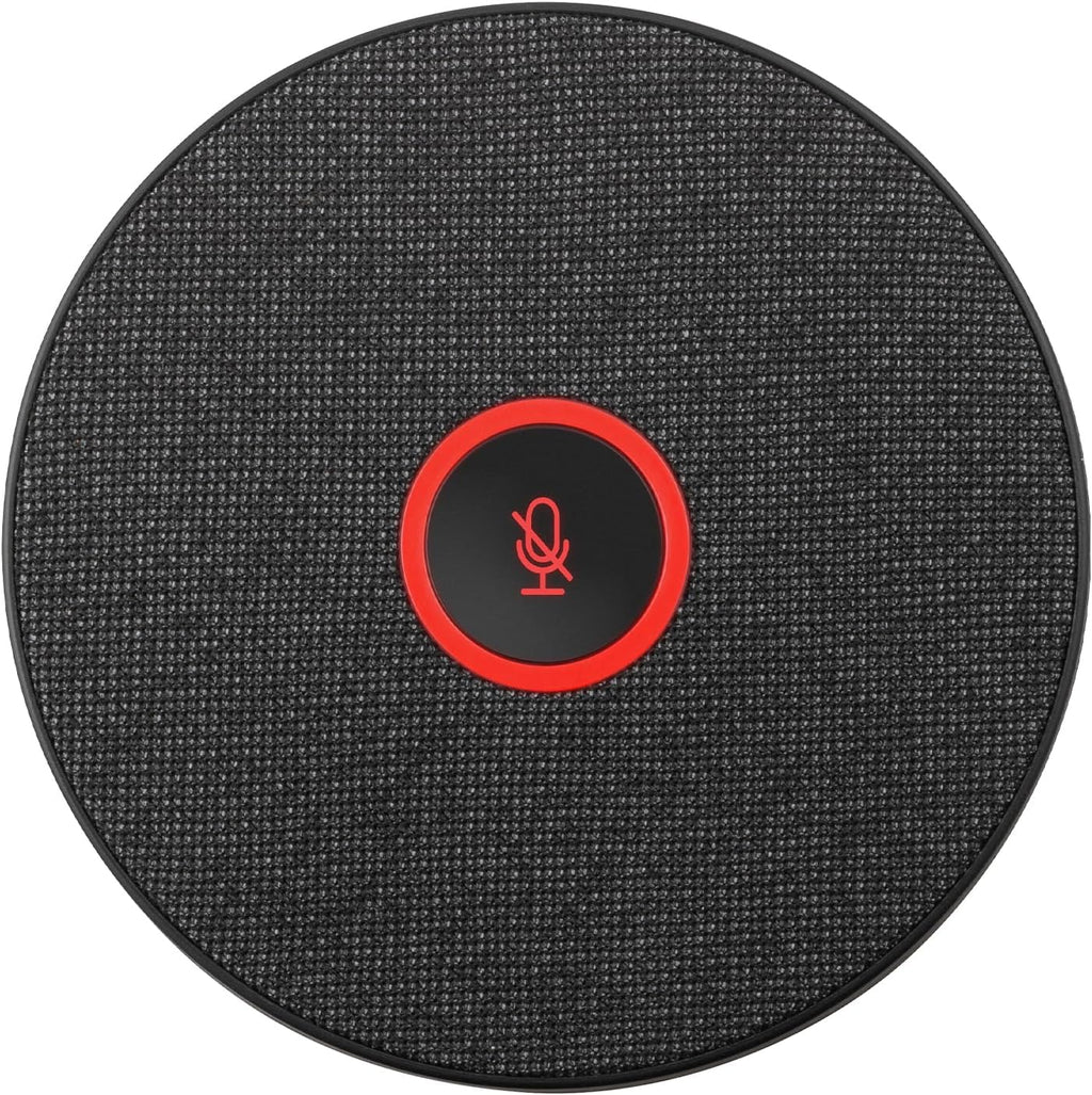 ViewSonic VB-MIC-201 USB Omnidirectional Speakerphone Conference Microphone w/Noise Cancellation, and 360° Pickup for Home and Office