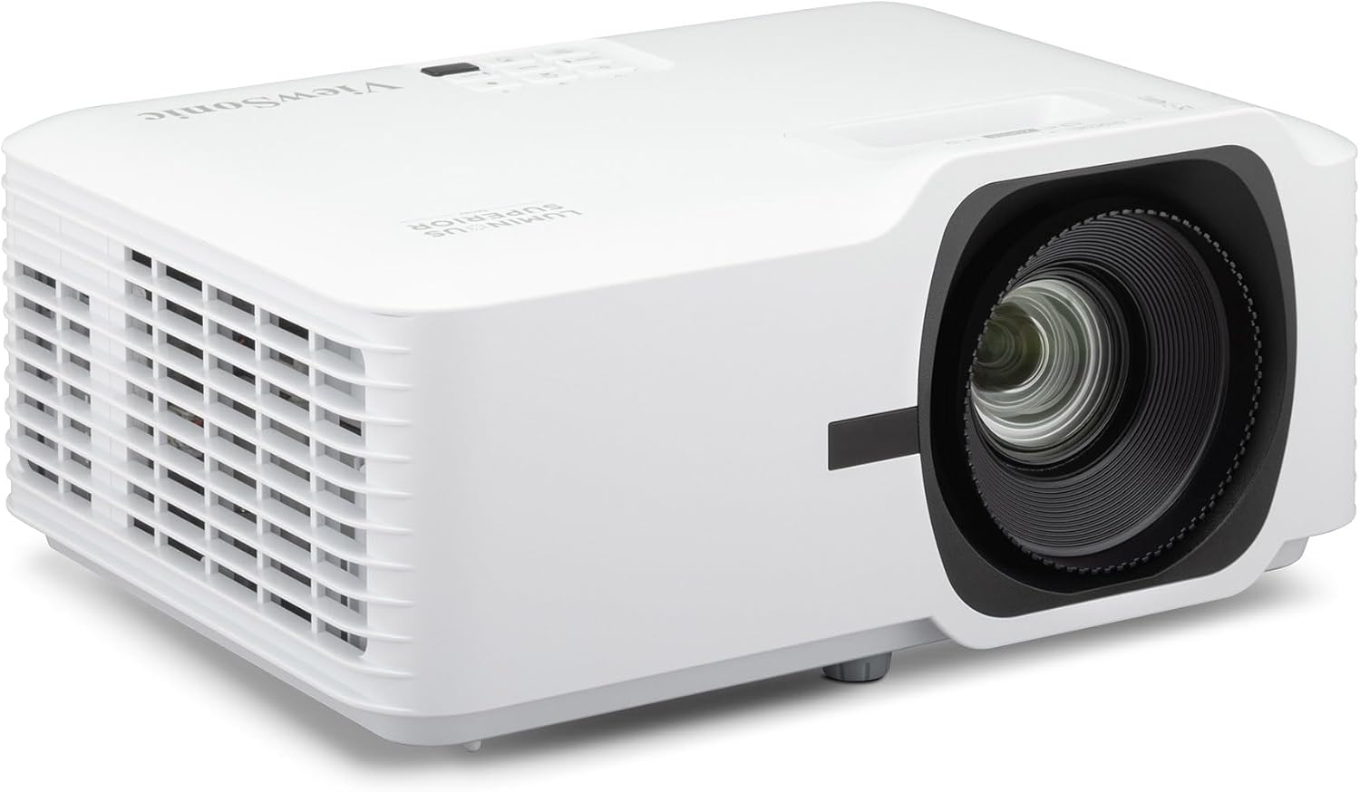 ViewSonic LS630W 4500 Lumens WXGA Laser Projector, Maintenance-Free for Smooth Office Productivity, 1.3x Optical Zoom, H/V Keystone, and 360-Degree Projection for Easy Setup, USB, and HDMI Inputs