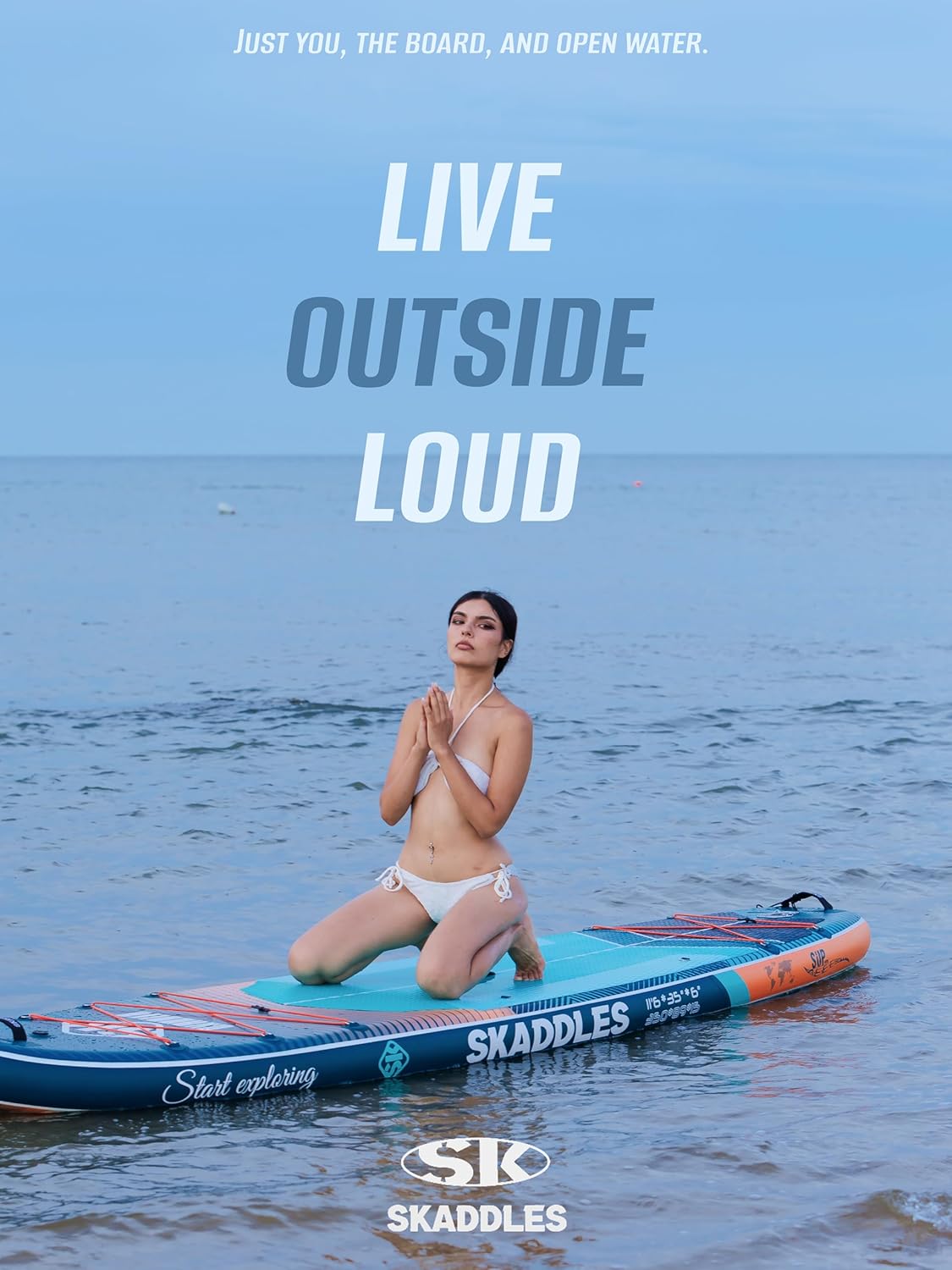 11'6 × 35" Inflatable SUP–Super Wide, Stand Up Paddle Board for Adults, Youth, Family & Pets, High Weight Capacity, Non-Slip EVA Deck, Premium Accessories