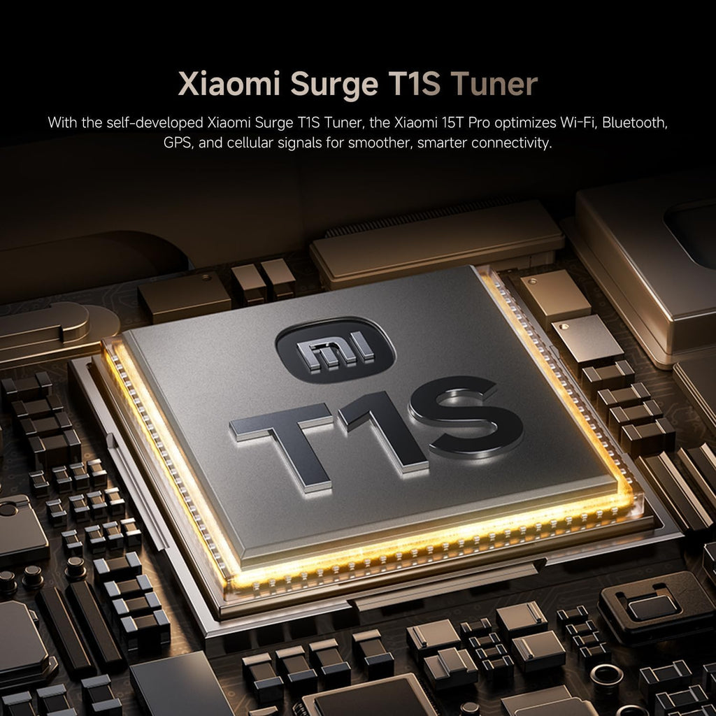 XIAOMI 15T PRO Ai 5G (Compatible with Tmobile Mint Tello & Global) (512GB + 12GB) NFC Global ROM Unlocked 50MP Triple Pro Leica Cam eSIM 6.83" 144Mhz Model 2506BPN68G Liberado (Black)