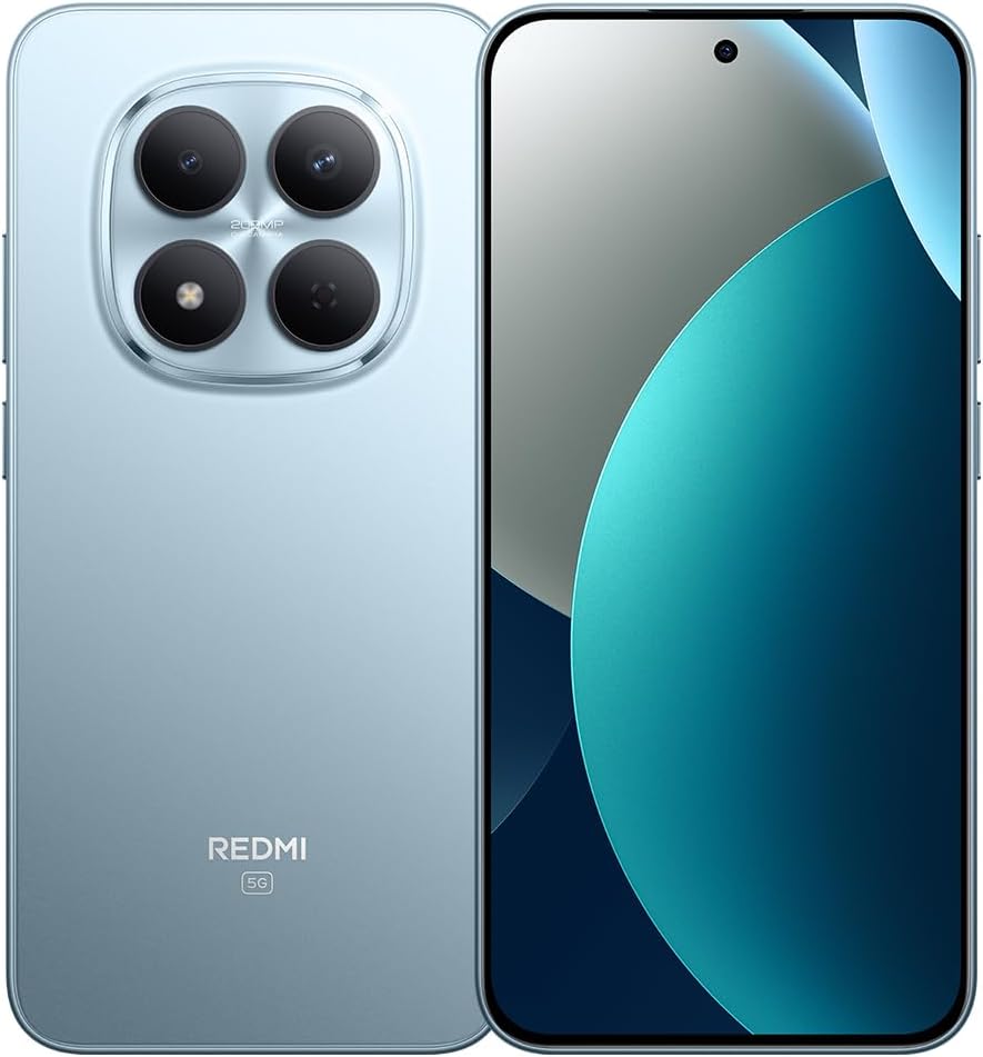 XIAOMI Redmi Note 15 Pro 5G Ai (Compatible with Tmobile Mint Tello & Global) (256GB + 8GB) NFC 6.83" 120Hz 200MP Pro AI Camera Model 25080RABDG Unlocked Dual Sim Liberado (Black)