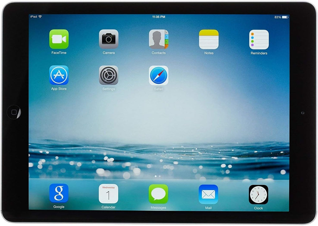 Apple iPad 9.7inch with WiFi 32GB- Space Gray (2017 Model) (Renewed)