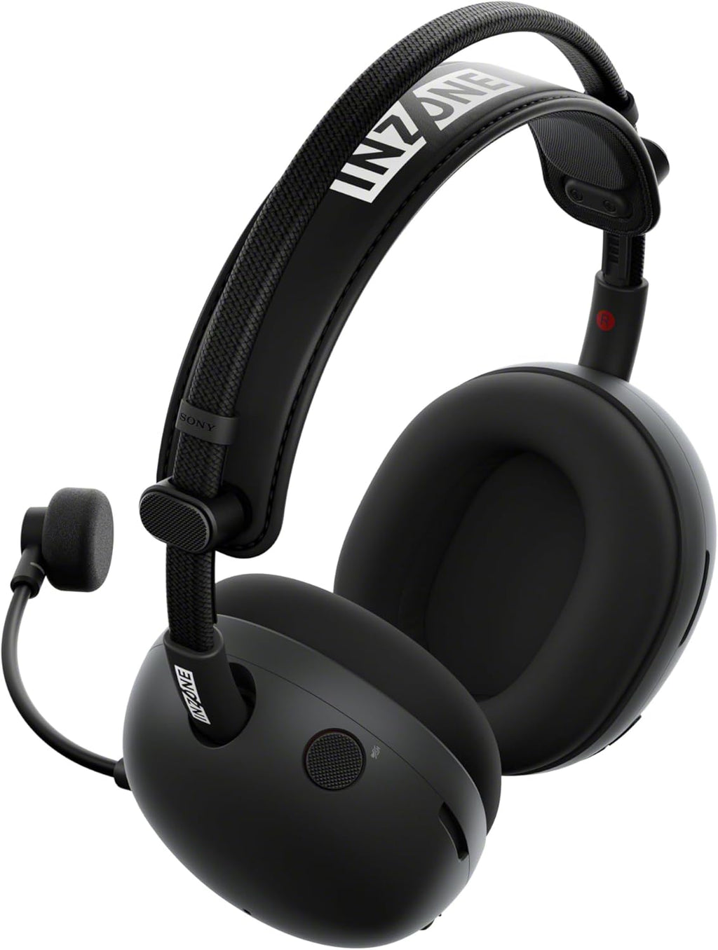 Sony INZONE H9 II Wireless Noise Canceling Gaming Headset, WH-1000XM6 Drivers, Lightweight, Detachable Cardioid AI Mic, 2.4GHz and Bluetooth, Soft Case, for PC, PS5, Switch, and Mobile, Black