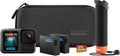 GoPro HERO13 Black Accessory Bundle - Includes The Handler, 2 Enduro Batteries, 2 Curved Adhesive Mounts, 64GB SanDisk MicroSD Card, and Carrying Case