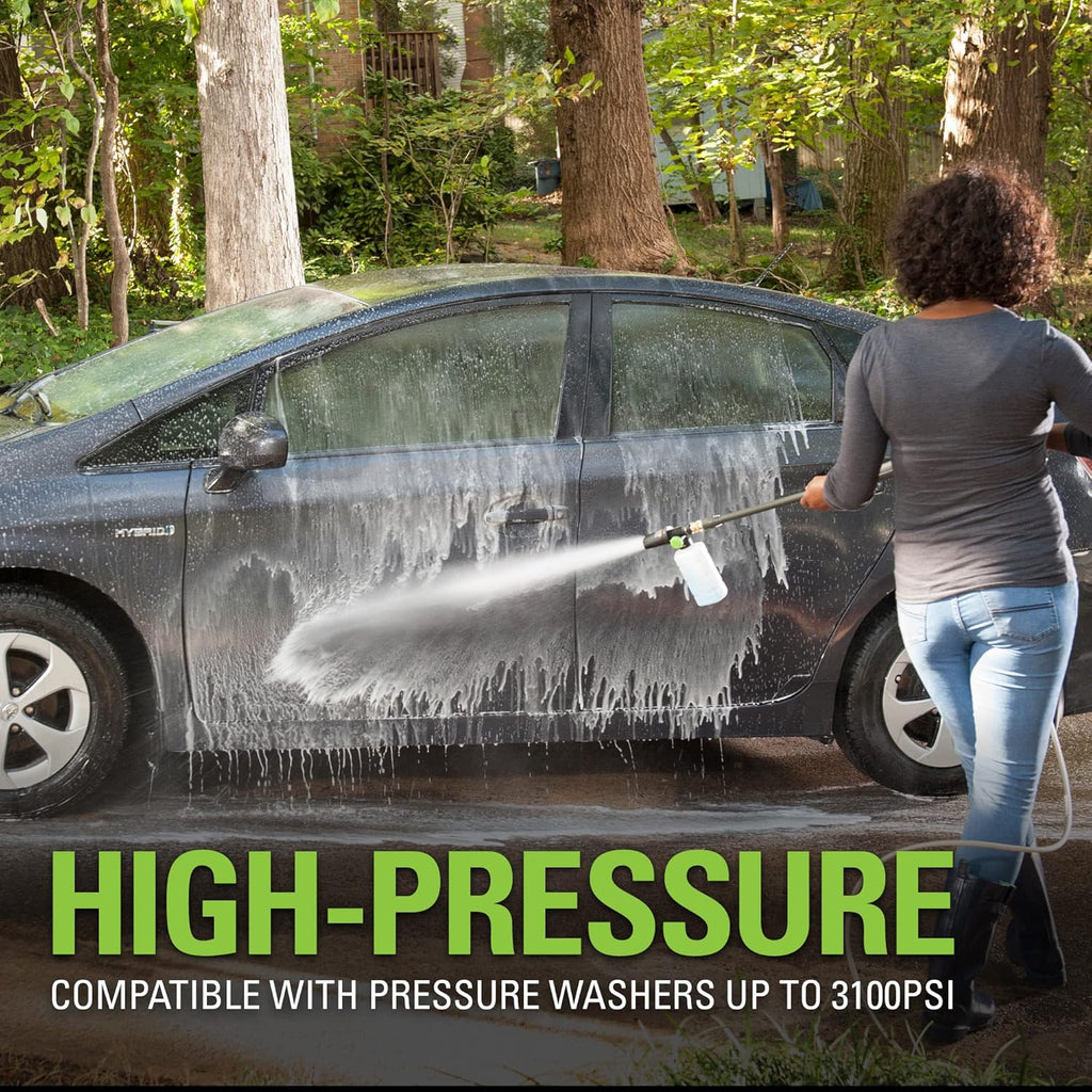 Greenworks 2000 Max PSI @ 1.1 GPM (13 Amp) Electric Pressure Washer GPW2000-1RG + Surface Cleaner Universal Attachment 30012