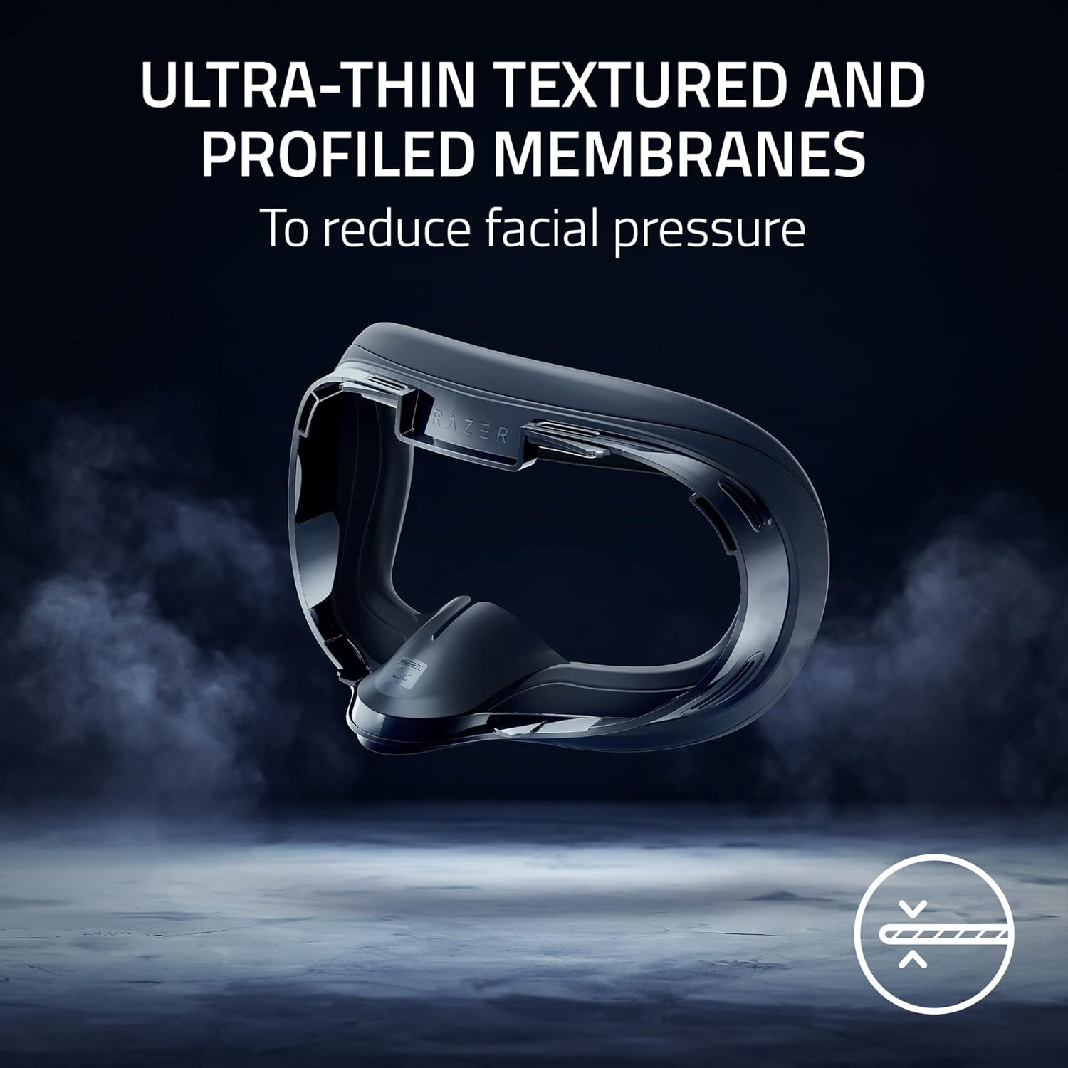 Razer Adjustable VR Head Strap System and VR Facial Interface for Meta Quest 2 Bundle - Designed for All Head Shapes - Soft, Adjustable Straps - Ergonomic Design