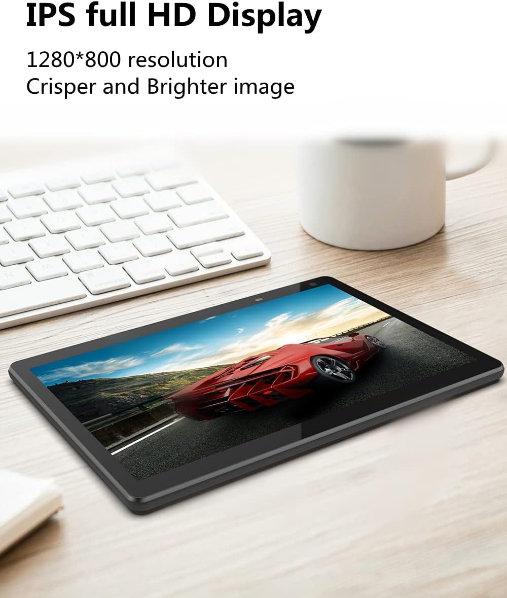 COOPERS Tablet 10 inch, Android 15 Tablet, 32GB ROM 1TB Expand Computer Tablets, Quad Core Processor 6000mAh Battery, 1280x800 IPS Touch Screen, 2+8MP Dual HD Camera, Bluetooth WiFi Tablets PC