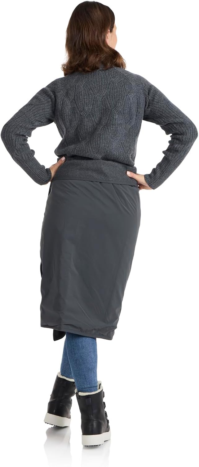 NorSari Sport Blanket and Wearable Wrap, The Bergen Sport, Graphite