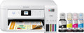 Epson EcoTank ET-2850 Wireless Color All-in-One Supertank Inkjet Printer, White - Print Scan Copy - 10 ppm, 4800 x 1200 dpi, Auto 2-Sided Printing, Voice-Activated