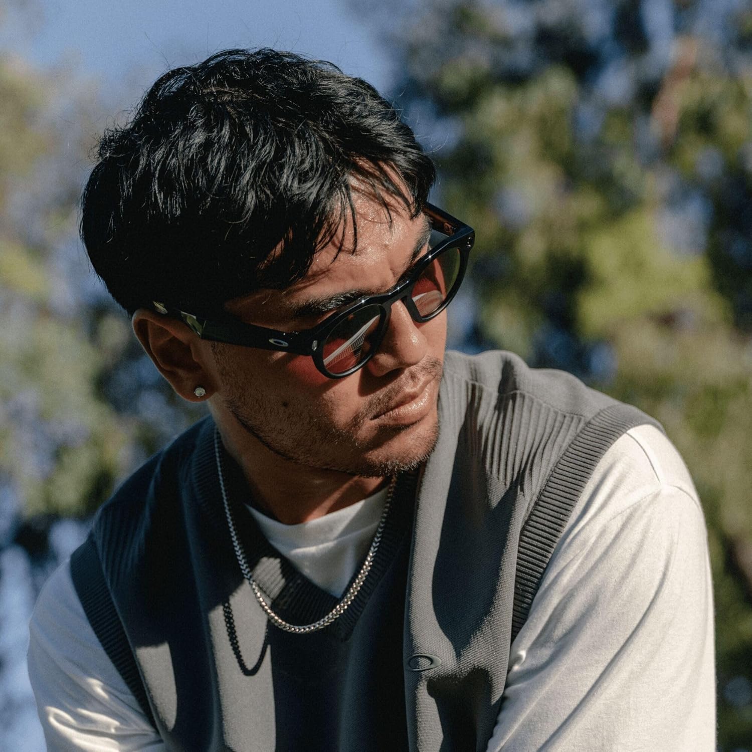 Oakley Meta HSTN - with Meta AI, Audio, Photo, Video Compatibility - Black, Prizm™ Dark Golf Lenses