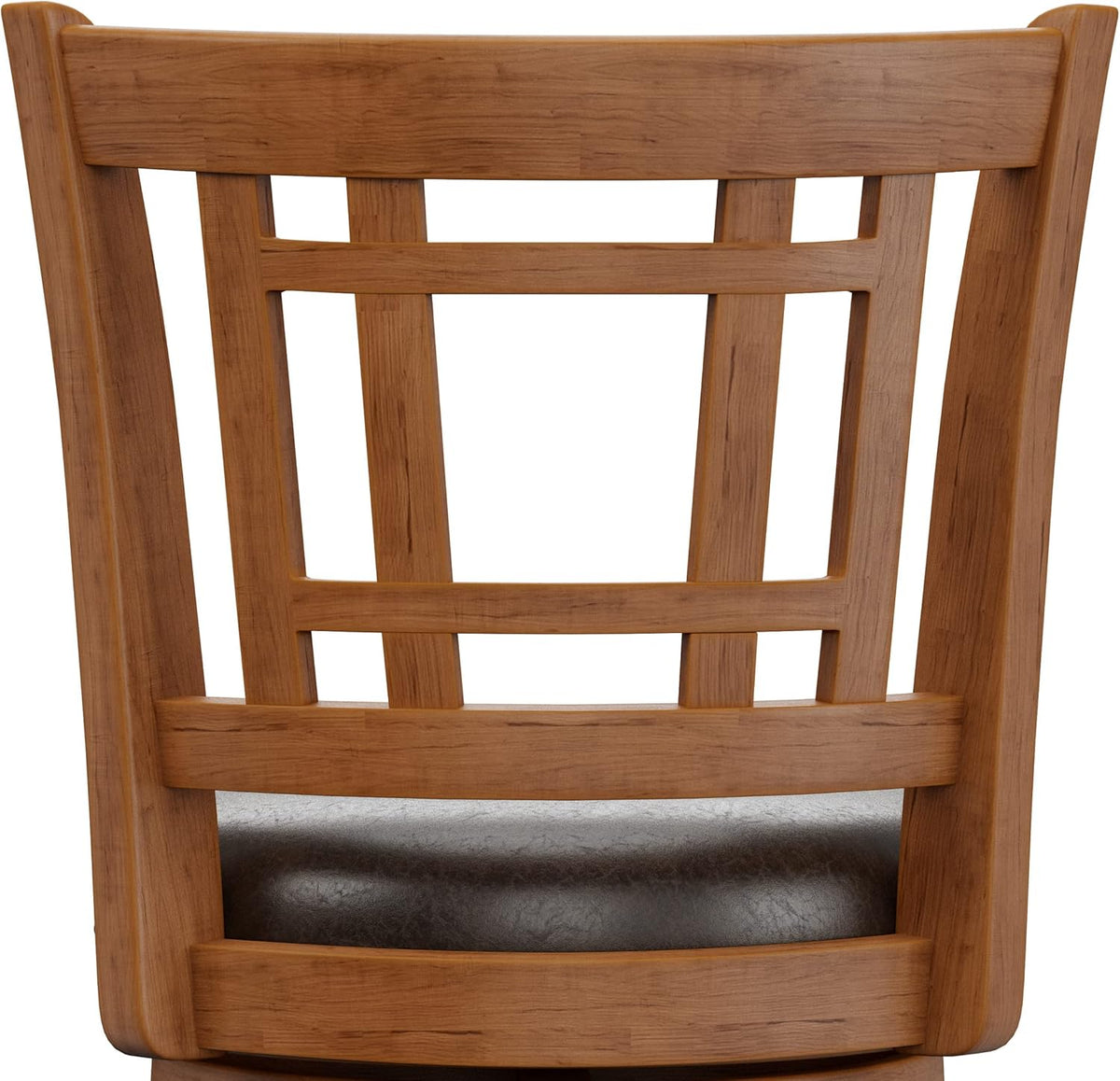 Hillsdale Fairfox 30.5" Wood Swivel Bar Height Stool, Oak