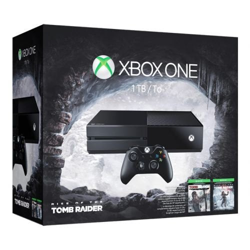 Xbox One 1TB Console : Rise of the Tomb Raider Bundle (Renewed)