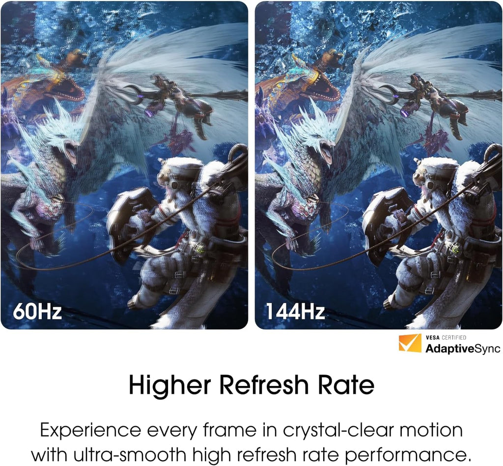 Sceptre New 22-Inch Gaming Monitor, FHD 1080p, Up to 144Hz, HDMI, DisplayPort, Built-in Speakers, Machine Black (E225W-FW144 Series, 2026)