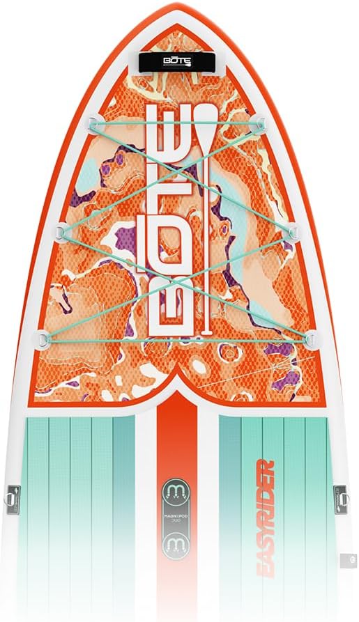 BOTE EasyRider Aero Inflatable Stand Up Paddle Board MAGNEPod Blow Up Hybrid iSUP Convertible Seat Included Adults Kids Family Friendly Multiple Sizes