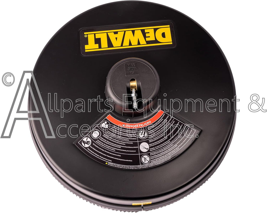 80175 Compatible with DeWALT 18" Surface Cleaner 1/4" Quick Connect Fitting for Cold Water Pressure Washers Rated up to 3700 PSI