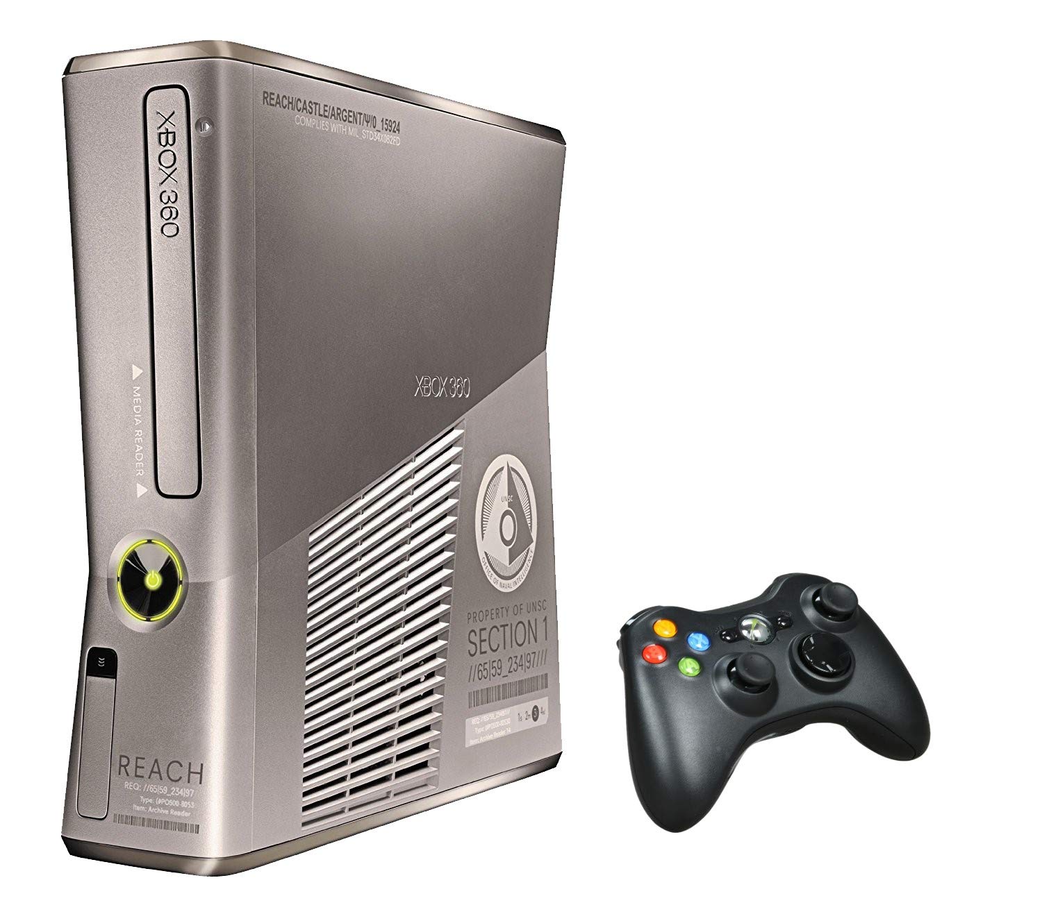 Xbox 360 250GB Halo Reach Console Bundle (Renewed)