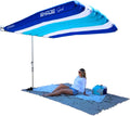 ShadeSock – The Ultimate Wind-Inflating Beach Shade – Silent, Non-Flapping Design, 8x10ft Auto-Directing Canopy – Light-Weight and Portable – Easy 2 Minute Set-Up