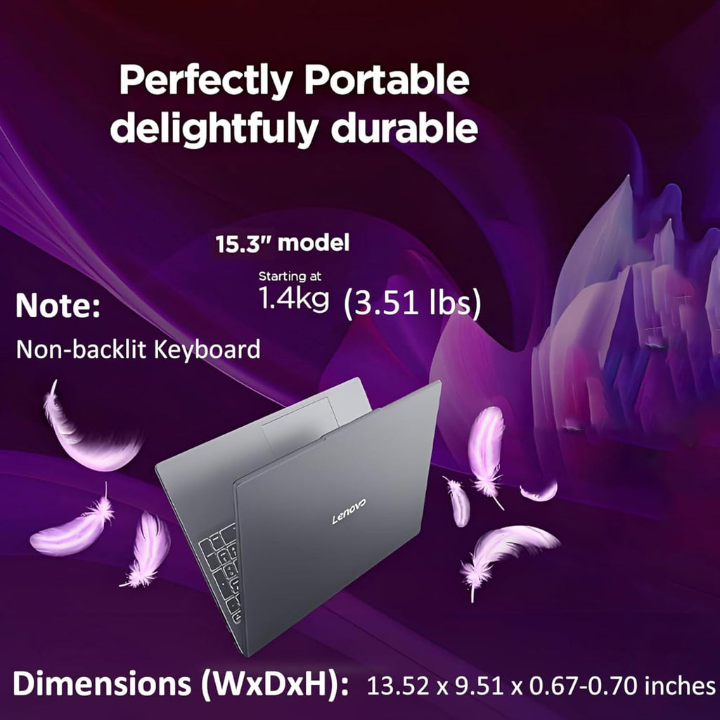 Lenovo Gaming Laptop, 15" WUXGA IPS Display, AMD Ryzen 5 7535HS, 16GB DDR5 RAM, 512GB PCIe SSD, Radeon 660M Graphics, Copilot AI PC, HDMI, Type-C, WiFi 6, Bluetooth 5.3, Luna Grey, Windows 11 Home