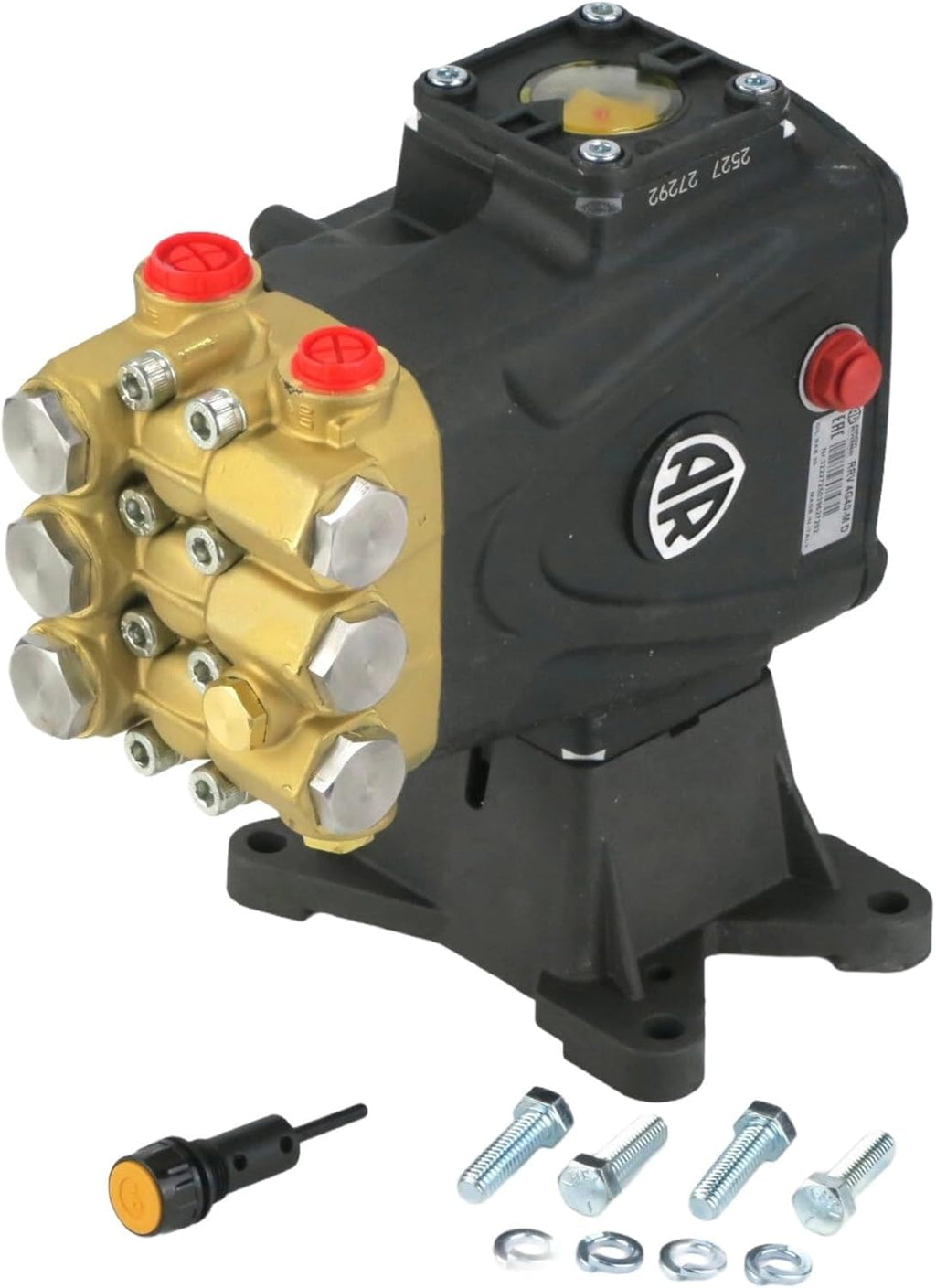 The ROP Shop OEM AR 1" Shaft 4000 PSI Horizontal Pressure Washer Pump RRV4G40HD-F24, RRV4G40HDF24
