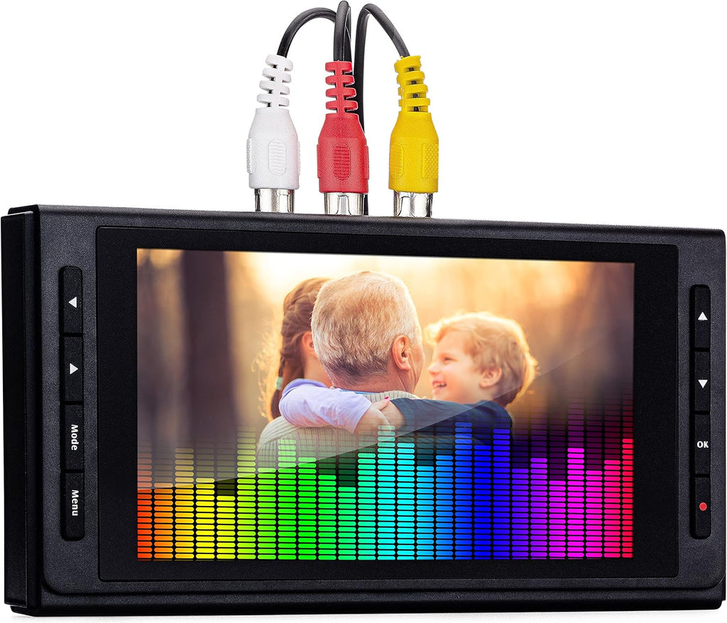 ClearClick Video to Digital Converter 3.0 (Third Generation) - Record Video & Audio from VCR's, VHS, AV, RCA, Hi8, Camcorder, DVD, Turntables, Cassette Tapes Requires Working VCR/Camcorder & Tapes