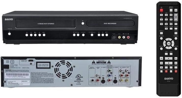 Sanyo DVD Recorder/VCR Combo 2-way recording