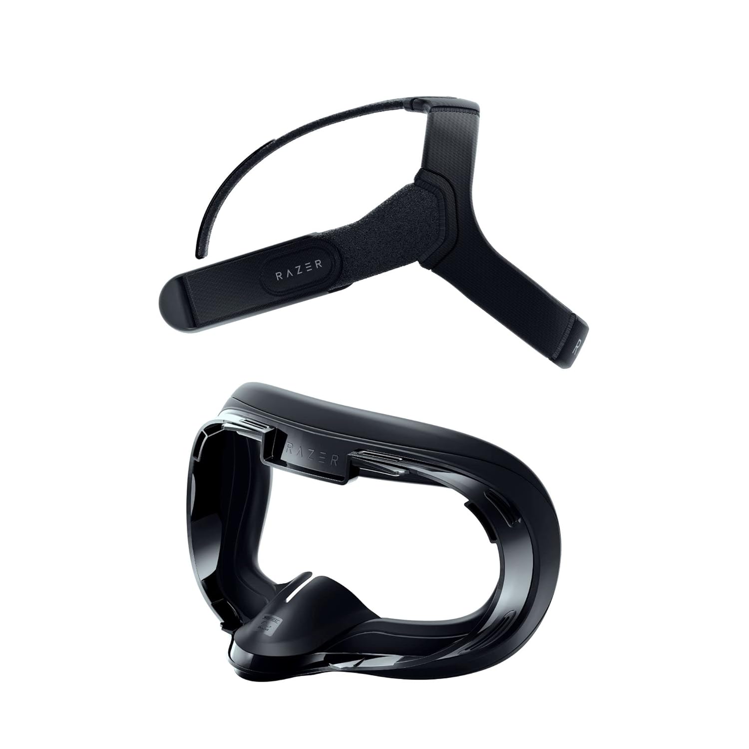 Razer Adjustable VR Head Strap System and VR Facial Interface for Meta Quest 2 Bundle - Designed for All Head Shapes - Soft, Adjustable Straps - Ergonomic Design