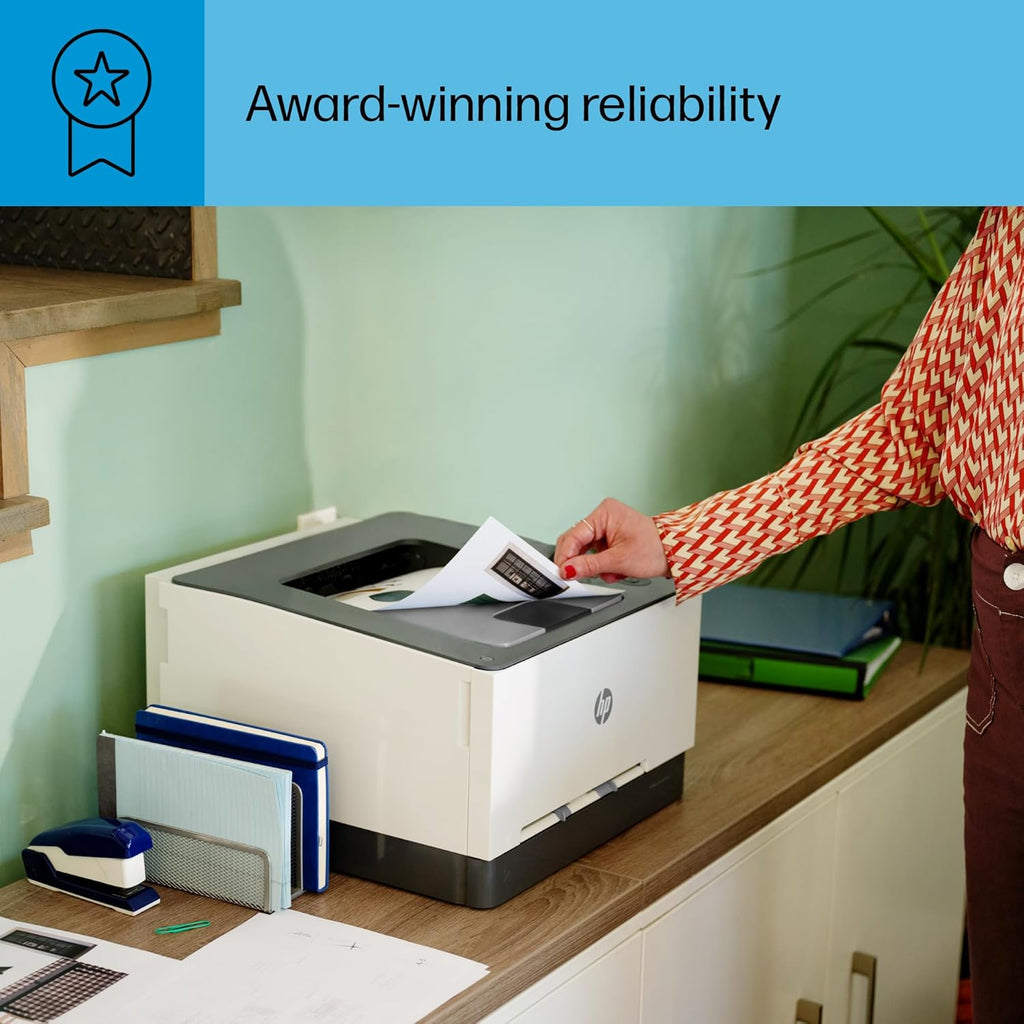 HP Color Laserjet Pro 3201dw Wireless Color Laser Printer, Office Printer, Duplex, Best for Office (499Q9F)