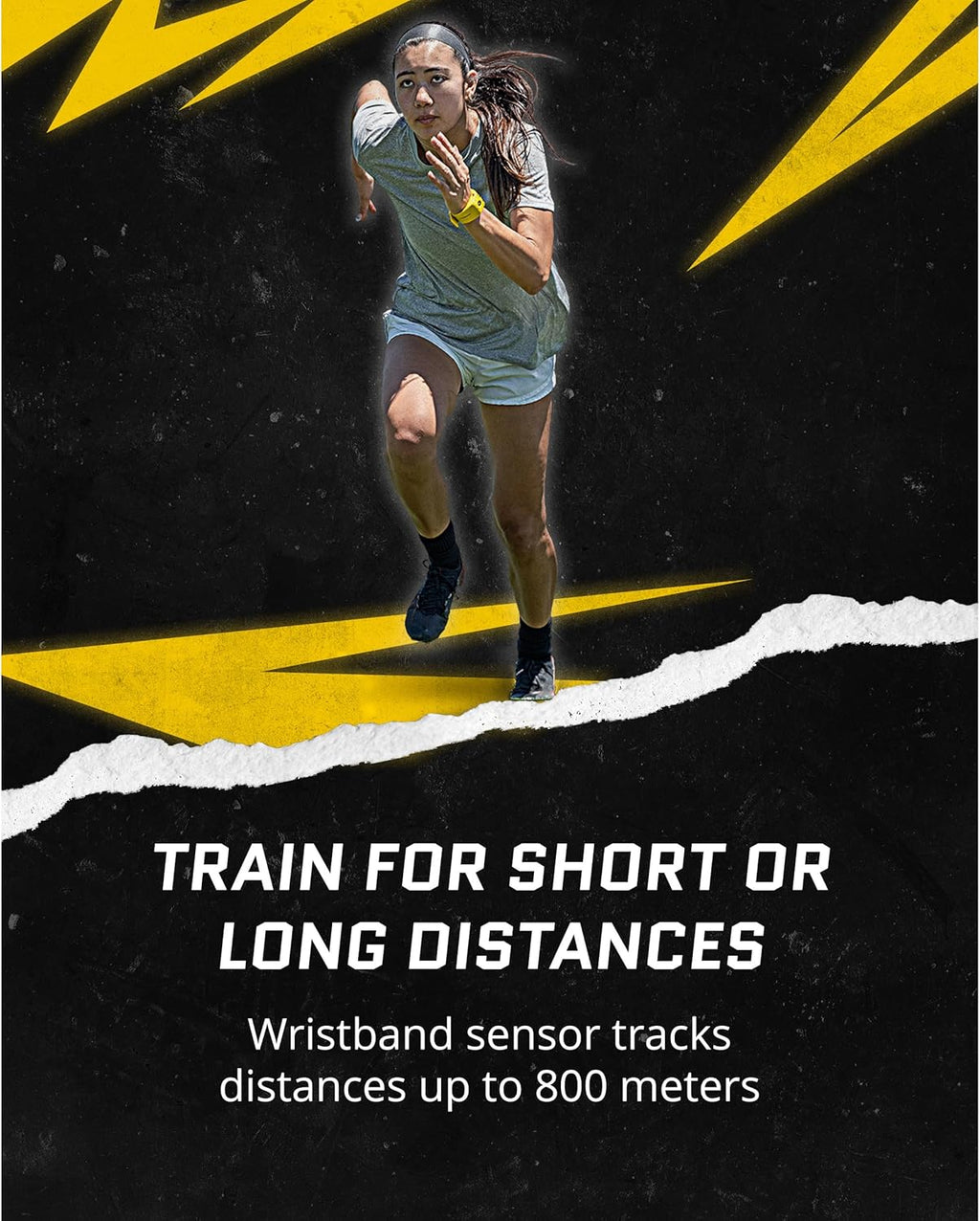 SKLZ Hyper Speed Athletic Training System – Wearable Sports Technology with Integrated Training Videos for Speed, Agility, and Vertical Jump Enhancement, Includes Tripod Phone Stand