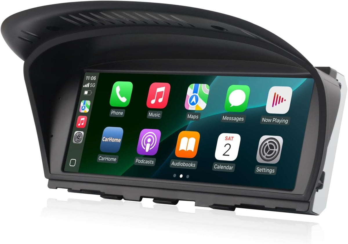 Car Stereo for BMW E60 E90 E92 Radio with CarPlay Android Auto Upgrade CCC idrive System Screen for E61/E63/E64/E91/E93(2003-2008)