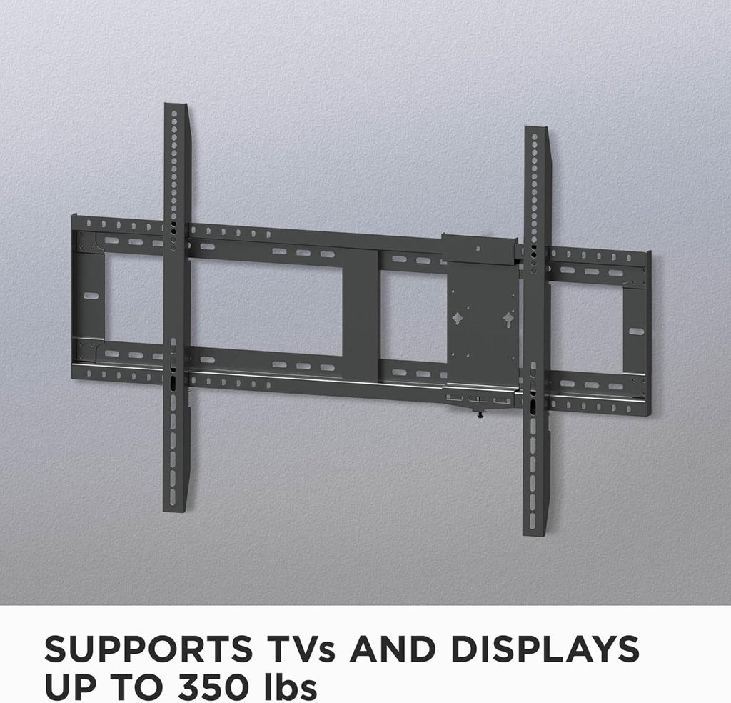 ViewSonic WMK-047-2 Fixed TV/Display Wall Mount with VESA Pattern Compatible up to 900x600mm, Slide-in Mini PC Bracket Plate and Hold up to 350 lbs