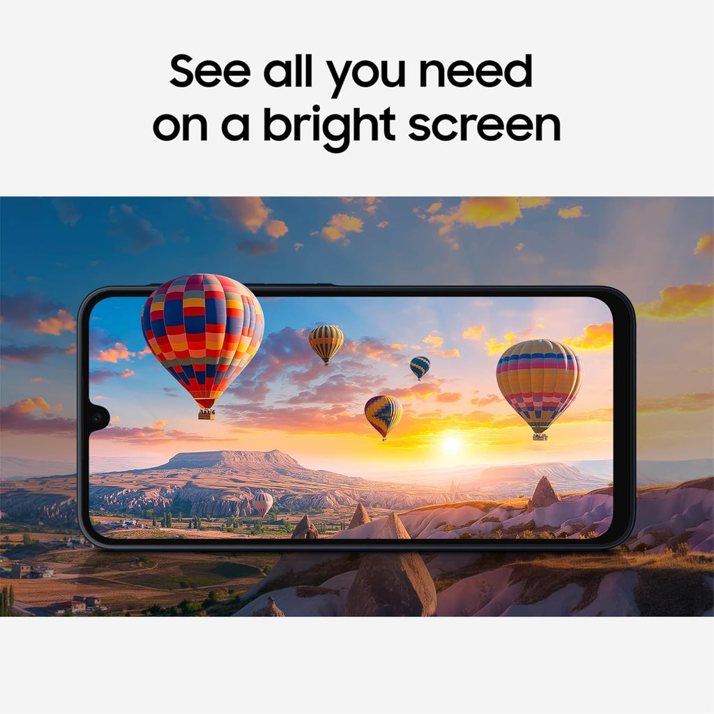 Samsung Galaxy A16 5G A Series, Unlocked Android Smartphone, Large AMOLED Display, Durable Design, Super Fast Charging, Expandable Storage, 5G Connectivity, US Version, 2025, Blue Black