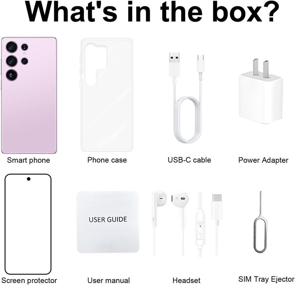 X25 Ultra Unlocked Phone 8+256GB, Built in Pen the Phone, Smartphone Battery 6800mAh 6.9" HD Screen, Android 13.0 with Memory Card Cell Phone, Face ID/5G/Fingerprint Lock/GPS (Soft Pink)