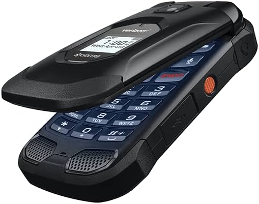 Kyocera DuraXV Extreme E4810 Verizon Rugged LTE Flip Basic Cell Phone Camera GPS Black- (Renewed) | Rugged