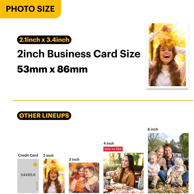 KODAK Mini 2 Retro 2x3 Portable Photo Printer, 38 Sheets, Bluetooth Smartphone Printer for iPhone & Android, Instant Color Prints, 4PASS Dye Sublimation, Yellow