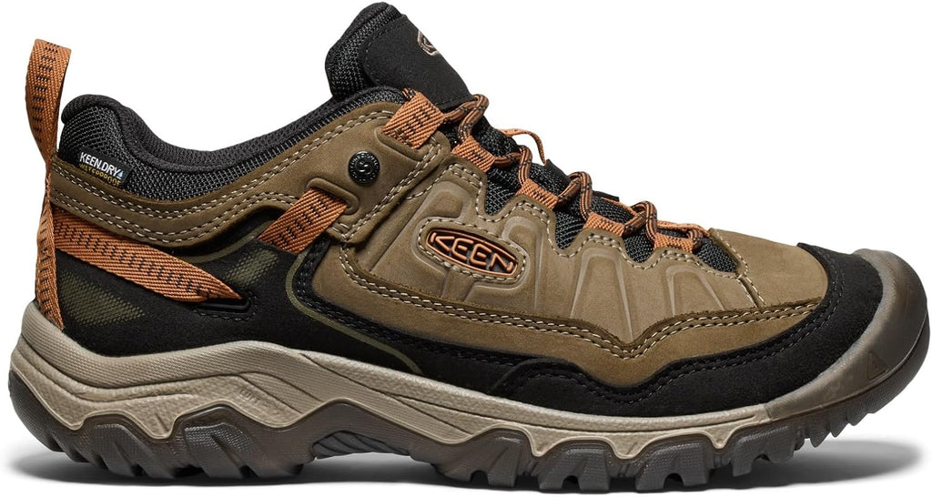 KEEN Men's Targhee 4 Low Height Durable Comfortable Waterproof Hiking Shoes