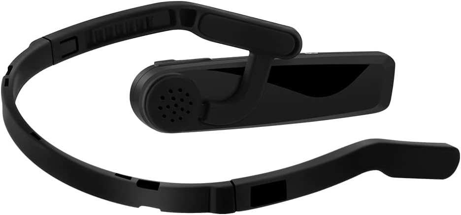 ORDRO EP6 Plus Vlog Camera 4K Camcorder Hands Free Lightweight Mini Wearable Video Camera Full HD 1080P 60FPS WI-Fi APP Connection Recorder- Black