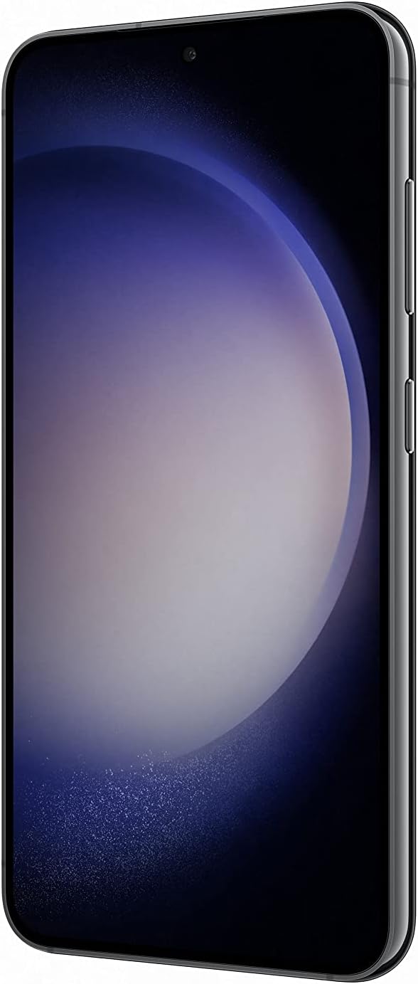 SAMSUNG Galaxy S23 5G (128GB, 8GB) 6.1" AMOLED, 50MP 8K Camera, Global Volte (International Model Fully Unlocked for AT&T, Verizon, T-Mobile, Global 5G) S911W (w/ 25W Fast Charger, Phantom Black)