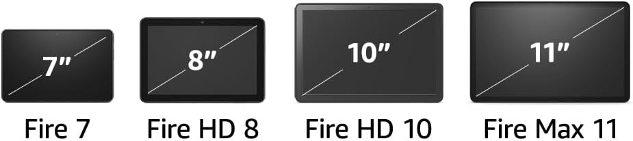 Like-New Amazon Fire HD 8 tablet (newest model), 8” HD Display, 3GB memory, 32GB, designed for portable entertainment, Black