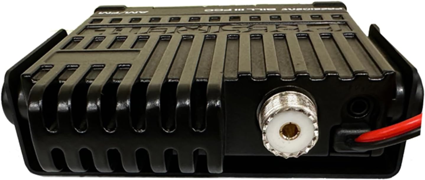 President Bill III (Bill 3) FCC AM/FM Ultra-Compact with P Channels, NRC, Weather Channel CB Radio. (TXUS201)
