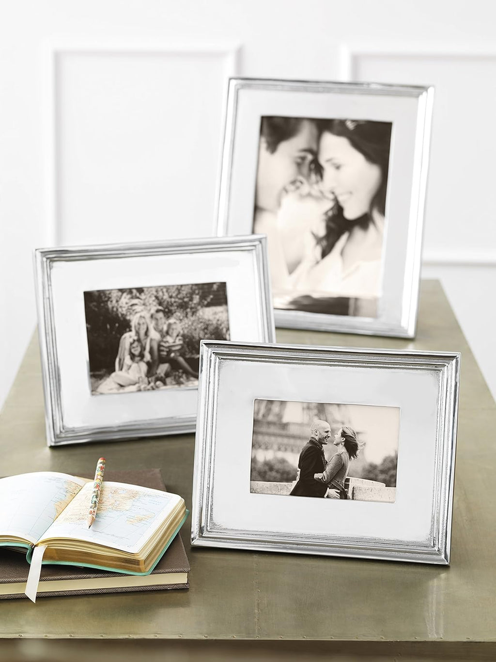 Mariposa Classic 5 x 7 Frame, Silver